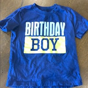 Boys 3t birthday shirt